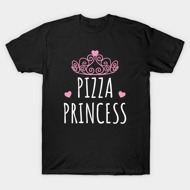 Pizza Princess T-Shirt by LunaMay